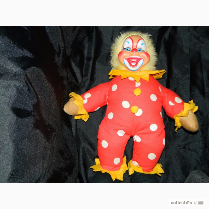 Фото 6. Винтажная Кукла Клоун Rushton Clown 50-70г. USA