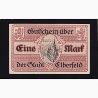1 марка 1921г. D 44583. Erbelfeld. Германия