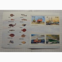 Добірка марок Транспорт Кораблі