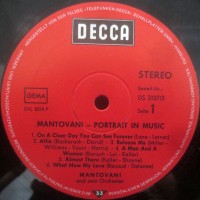 2LP Mantovani Und sein Orchester – Portrait In Musik