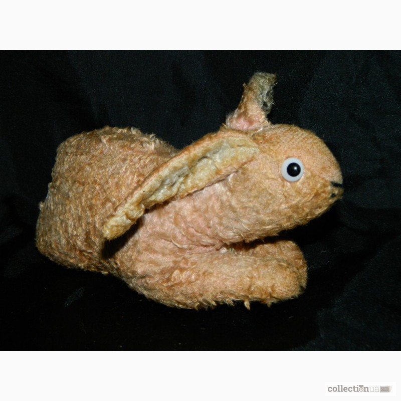 Фото 4. Антикварная Игрушка Кролик Заяц Заєць Rabbit Bunny опилки 1900-1930г