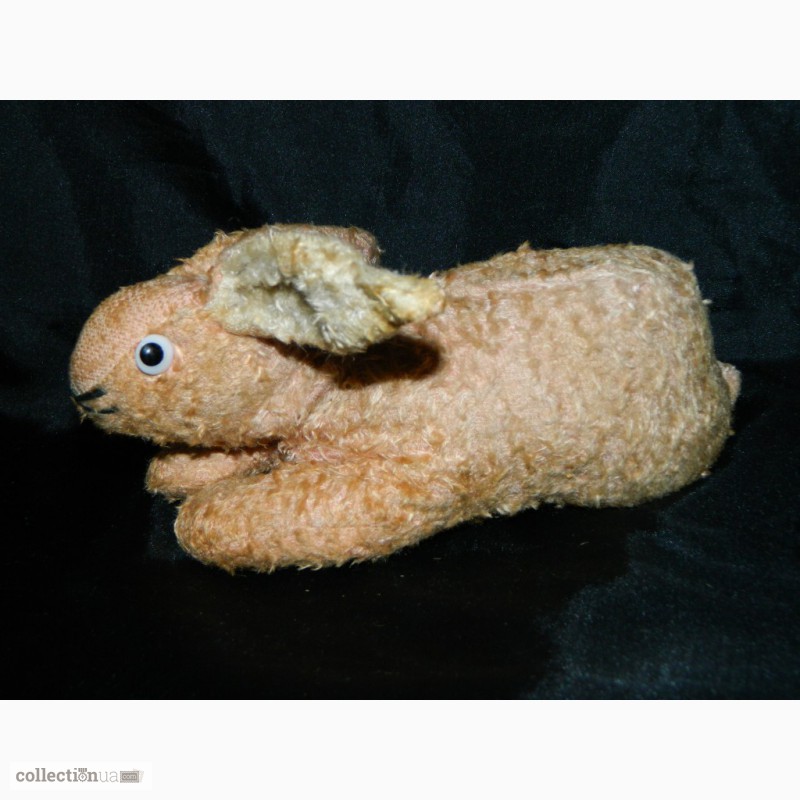 Фото 5. Антикварная Игрушка Кролик Заяц Заєць Rabbit Bunny опилки 1900-1930г