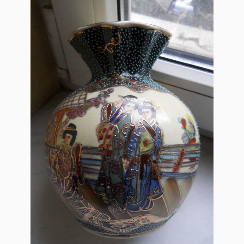 Фото 8. Китайская ваза для цветов “Royal Satsuma”