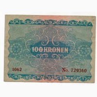 100 крон 1922 р. Австрія