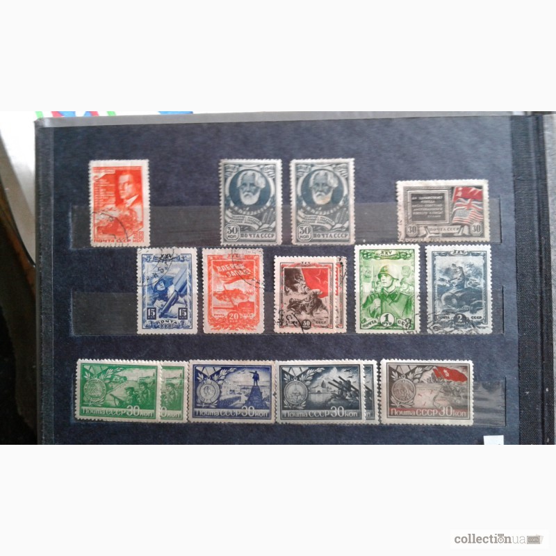 Фото 3. Продам марки СССР с 1941 до 1960 г. Чистые и гашёные