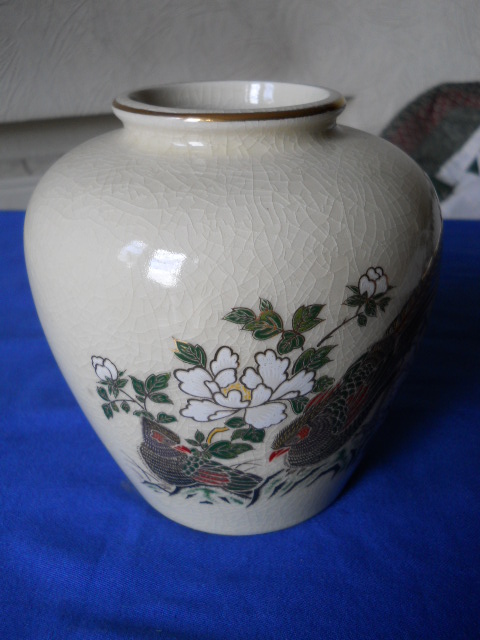 Фото 10. Японская Фарфоровая ваза для цветов