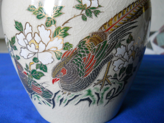 Фото 11. Японская Фарфоровая ваза для цветов