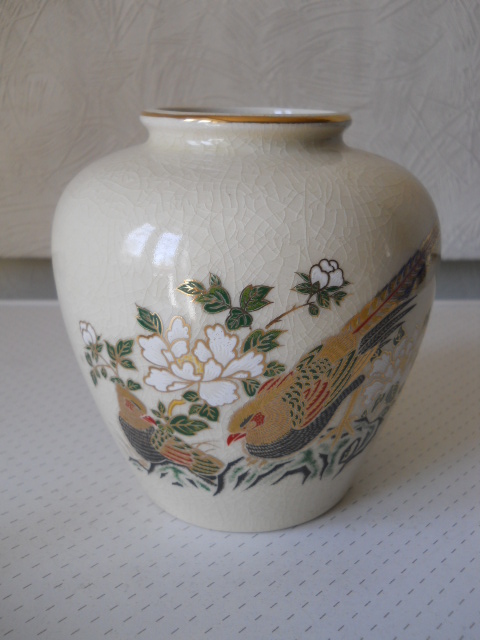 Фото 7. Японская Фарфоровая ваза для цветов