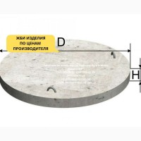 Кольца для колодцев и выгребных ям (крышки, днища)