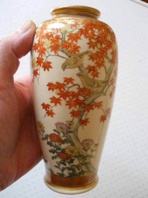 Японская ваза для цветов “Сатсума” (Satsuma)
