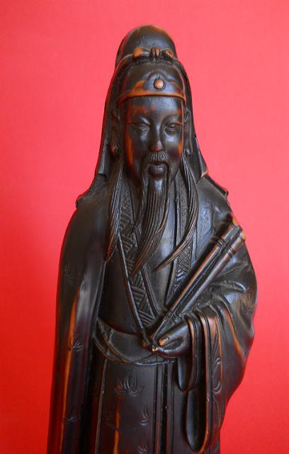 Фото 8. Тяжелая Китайская статуэтка из смолы