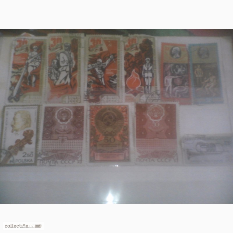 Фото 7. Продам марки СССР, Польши, Кубы и Индии с 1966-1991 годов гашеные и негашеные