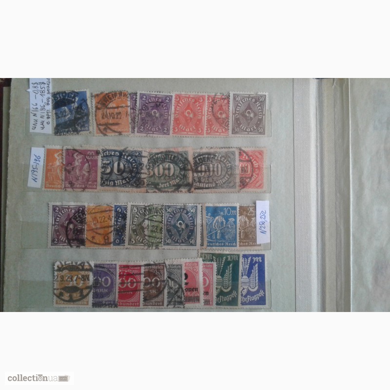 Фото 2. Старые марки Европы ХIХ - начала ХХ века