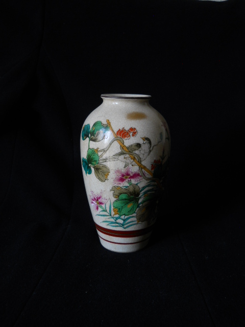 Фото 7. Старинная Японская ваза для цветов “Kutani-Satsuma