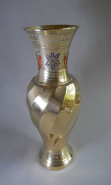 Фото 10. Винтажная Индийская ваза