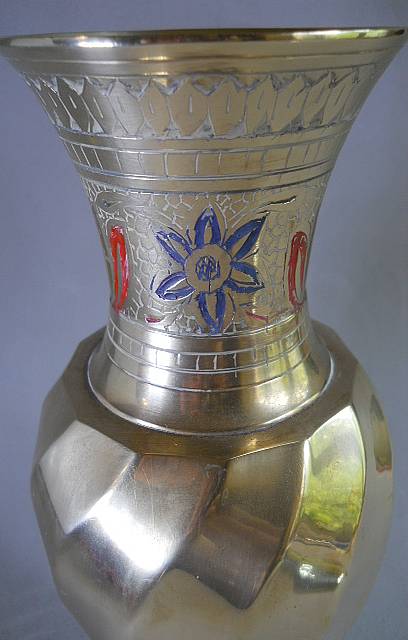 Фото 12. Винтажная Индийская ваза
