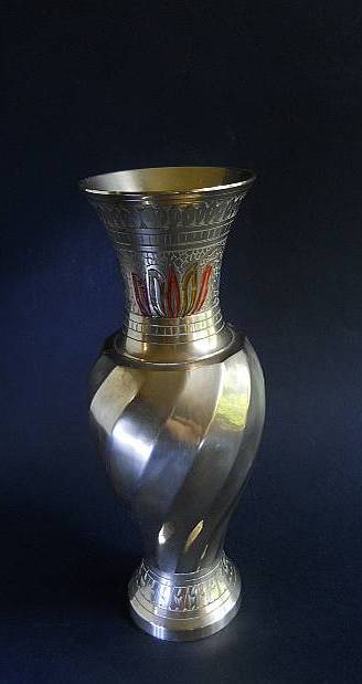 Фото 6. Винтажная Индийская ваза