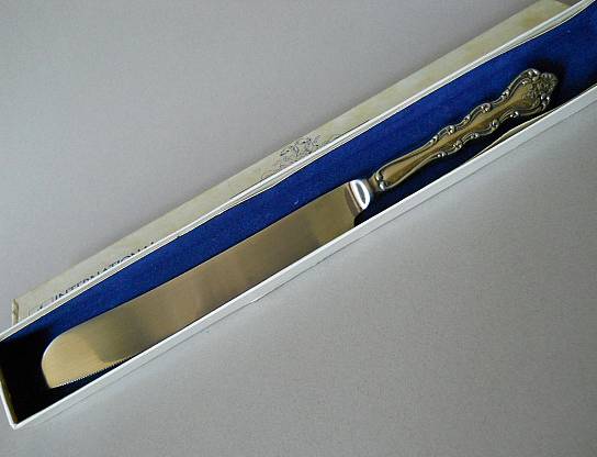 Фото 9. Винтажный нож для торта фирмы International Silver Company