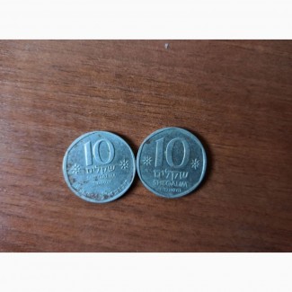 Продам монети Ізраїлю ціна за дві