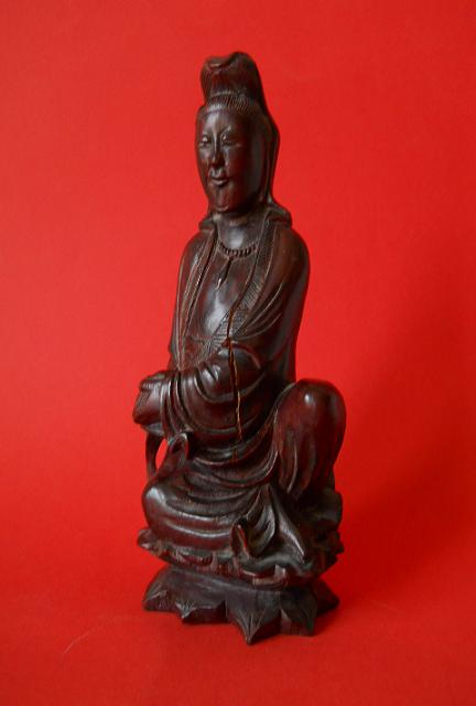 Фото 4. Старинная Китайская статуэтка из ценного дерева Rose Tree