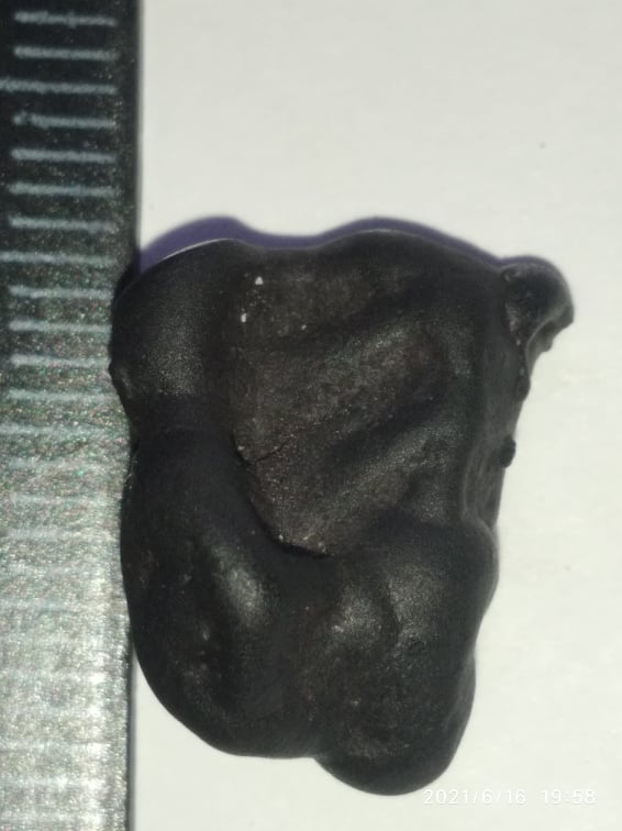 Фото 2. Метеорит, Чёрный Алмаз, Карбонадо, Антиквариат