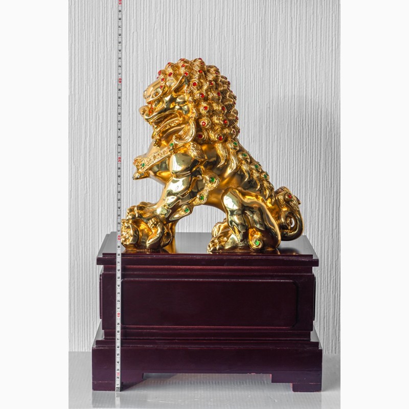 Фото 19. Китайская статуэтка фигурка Собака Фу Небесный лев Будды Собако-Лев Китайский лев Китай