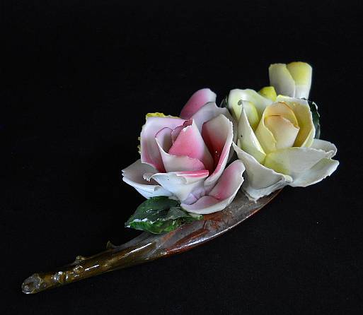 Фото 15. Итальянские фарфоровые цветы Capodimonte ручной работы