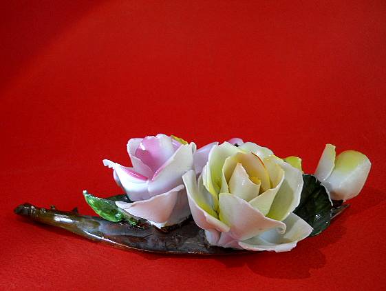 Фото 4. Итальянские фарфоровые цветы Capodimonte ручной работы