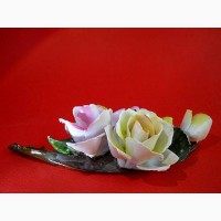 Итальянские фарфоровые цветы Capodimonte ручной работы