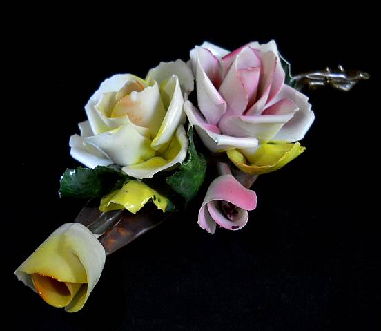 Фото 8. Итальянские фарфоровые цветы Capodimonte ручной работы