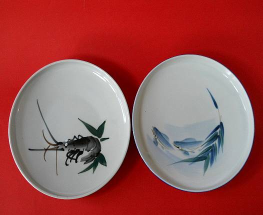 Фото 2. Винтажные Японские фарфоровые тарелки