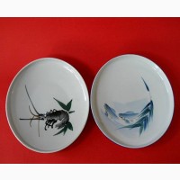 Винтажные Японские фарфоровые тарелки