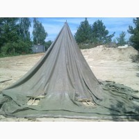 Палатки лагерные армейские, навесы, тенты брезентовые