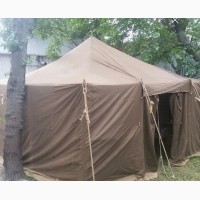 Палатки лагерные армейские, навесы, тенты брезентовые