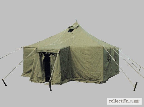 Фото 3. Палатки лагерные армейские, навесы, тенты брезентовые