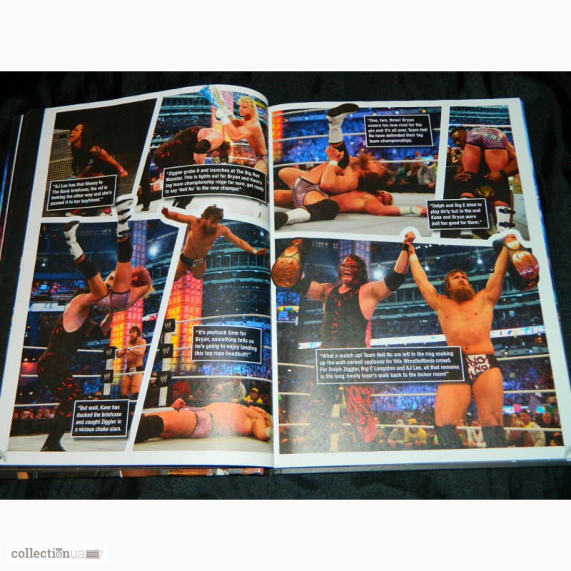 Фото 6. Книга Wrestlemania WWE wrestling рестлинг реслинг