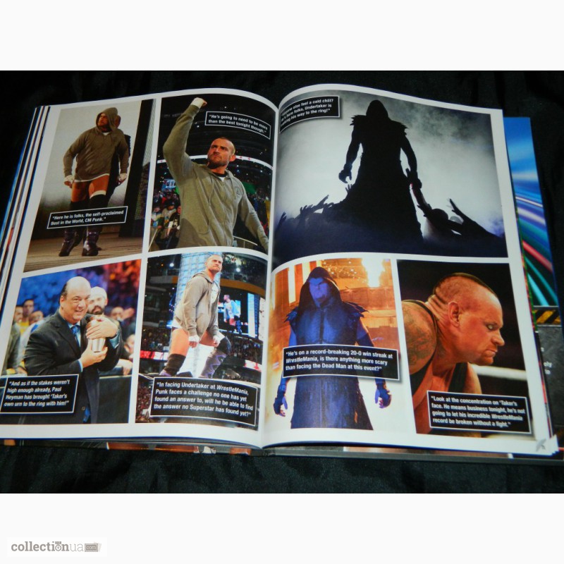 Фото 9. Книга Wrestlemania WWE wrestling рестлинг реслинг