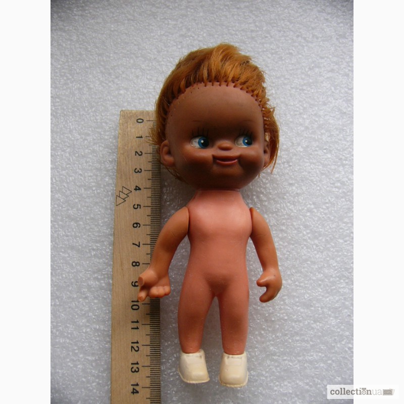 Фото 2. Кукла ГДР Sсhаlkau (копытные ) головастик негритёнок, 14 см