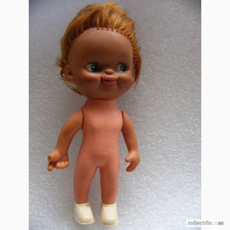Фото 3. Кукла ГДР Sсhаlkau (копытные ) головастик негритёнок, 14 см