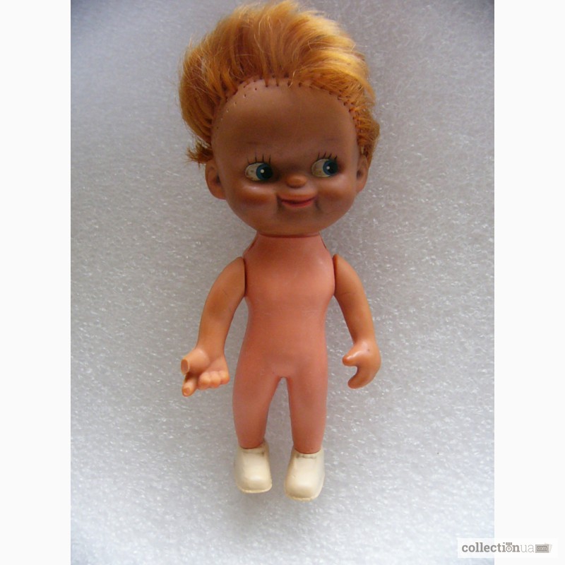 Фото 7. Кукла ГДР Sсhаlkau (копытные ) головастик негритёнок, 14 см