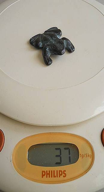 Фото 16. Винтажная миниатюрная бронзовая статуэтка лягушки