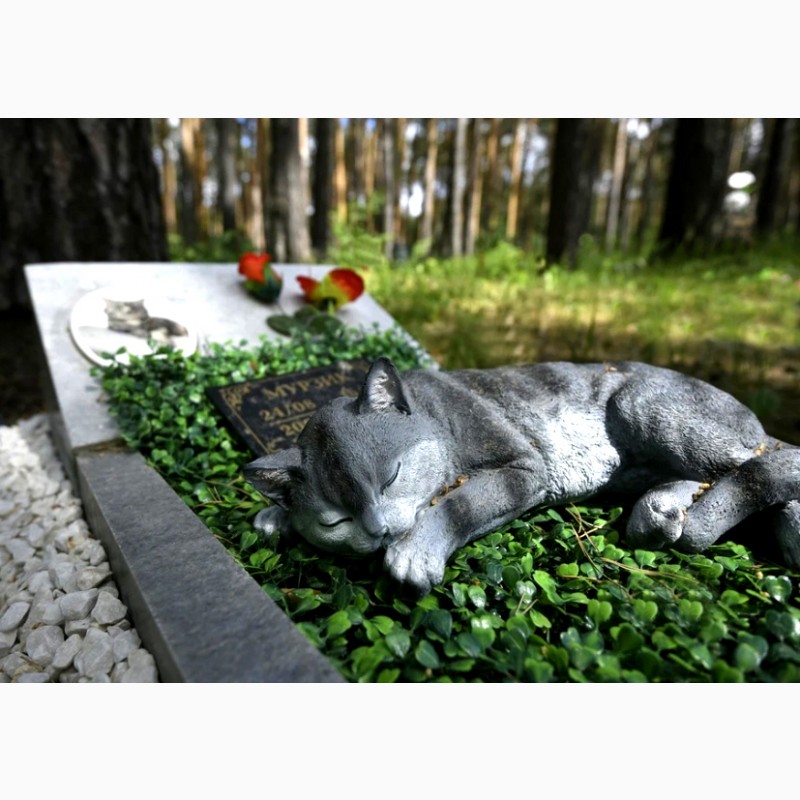 Фото 2. Скульптурное надгробие для домашнего животного под заказ
