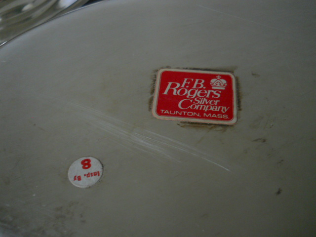 Фото 12. Мельхиоровый судок с крышкой для горючих блюд от F. B. Rogers Silver Company
