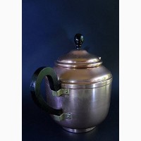 Старинный медный заварочный чайник