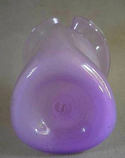 Фото 3. Винтажная фиолетовая ваза ручной работы Fenton Glass Collection