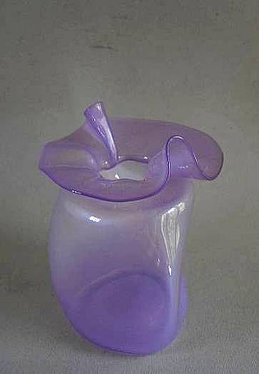 Фото 4. Винтажная фиолетовая ваза ручной работы Fenton Glass Collection