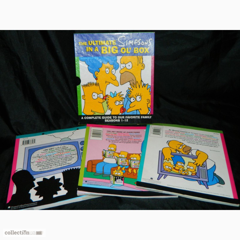 Фото 2. Комплект Книг Симпсоны Simpsons Полное руководство нашей любимой семье