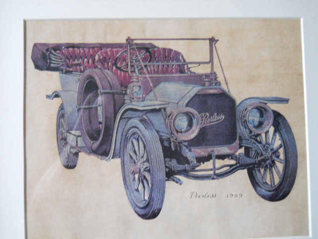Фото 4. Рисунок раритетного авто Peerless-1909