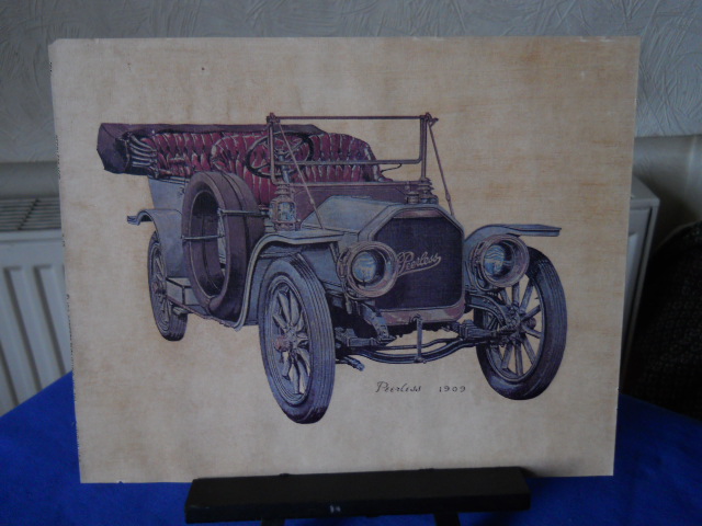 Фото 6. Рисунок раритетного авто Peerless-1909
