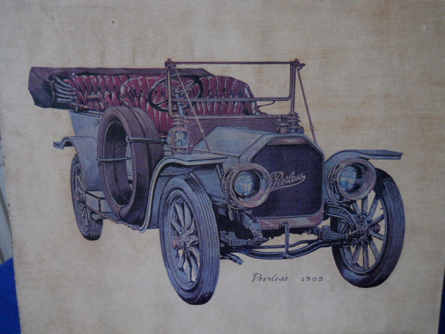 Фото 7. Рисунок раритетного авто Peerless-1909